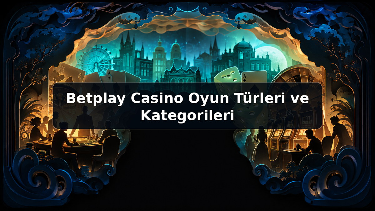 Betplay Casino Oyun Türleri ve Kategorileri hakkında açıklayıcı görsel