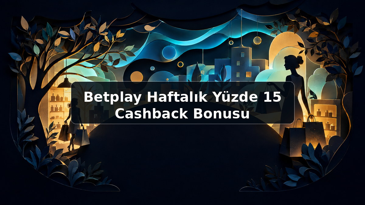 Betplay Haftalık Yüzde 15 Cashback Bonusu hakkında açıklayıcı görsel