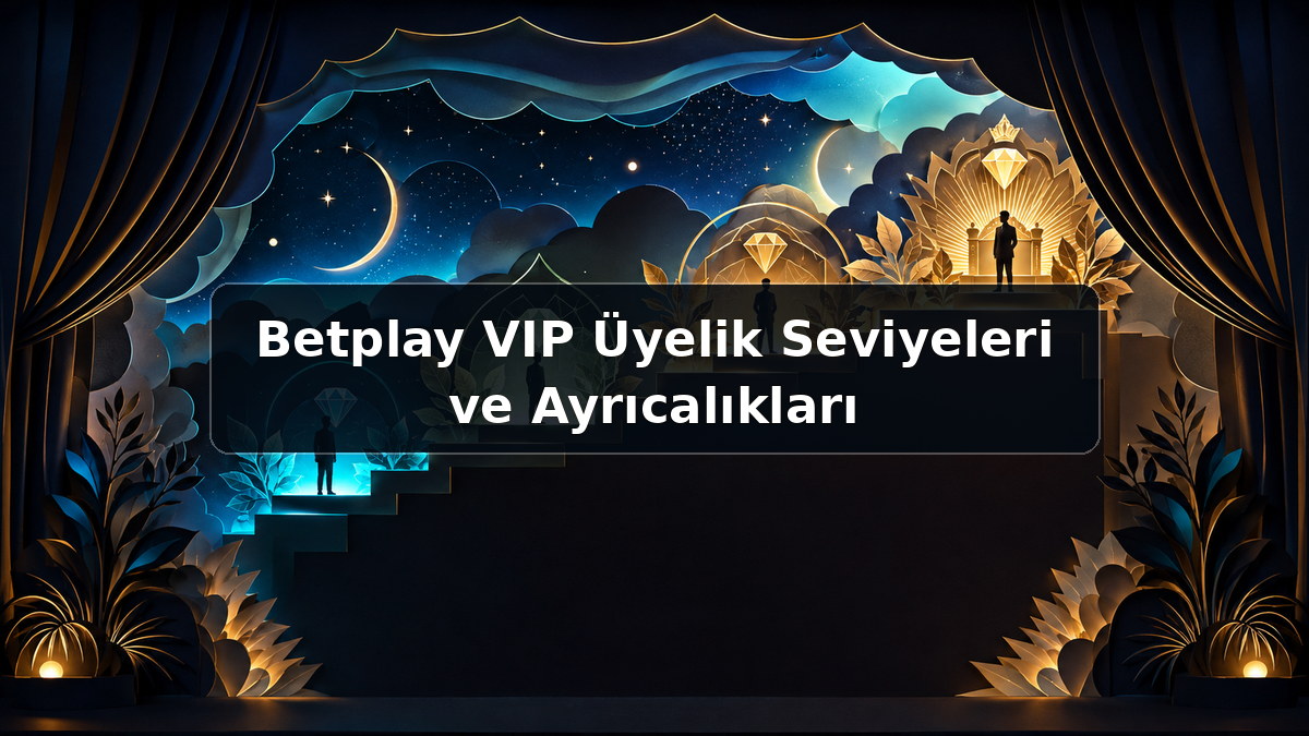 Betplay VIP Üyelik Seviyeleri ve Ayrıcalıkları hakkında açıklayıcı görsel